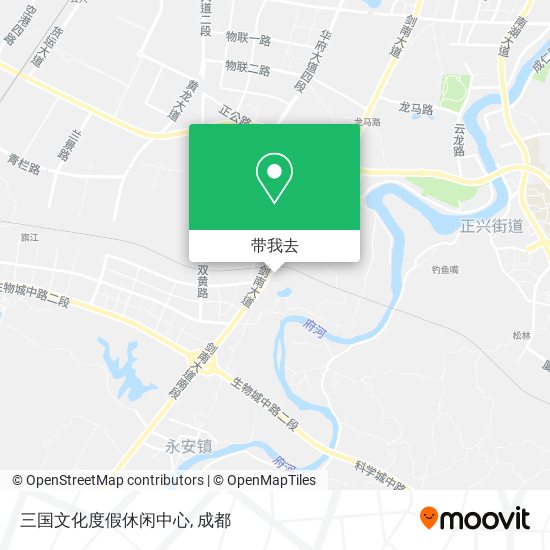 三国文化度假休闲中心地图