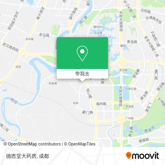 德恩堂大药房地图