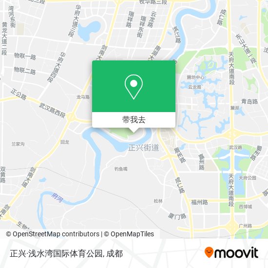 正兴·浅水湾国际体育公园地图