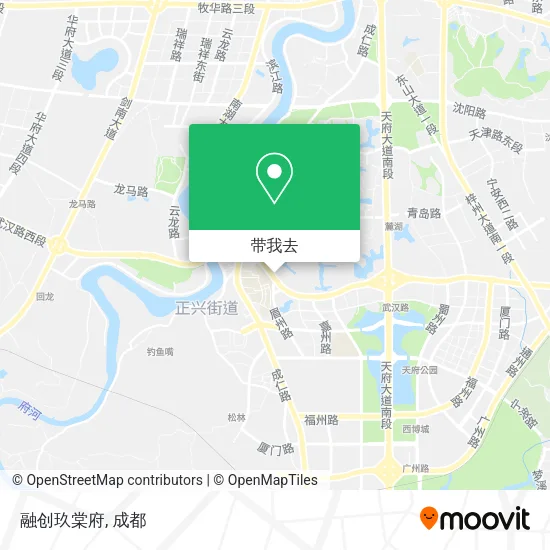 融创玖棠府地图