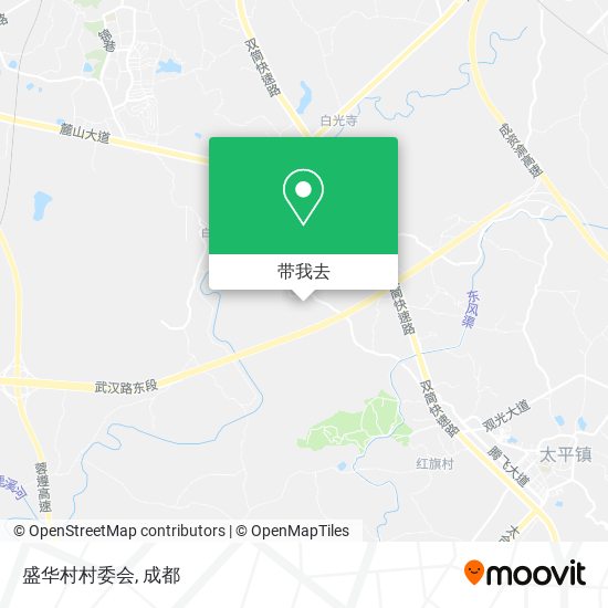 盛华村村委会地图