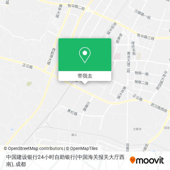 中国建设银行24小时自助银行(中国海关报关大厅西南)地图