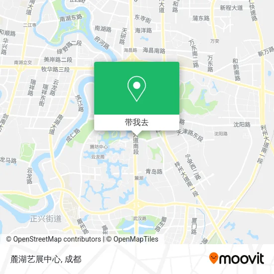 麓湖艺展中心地图