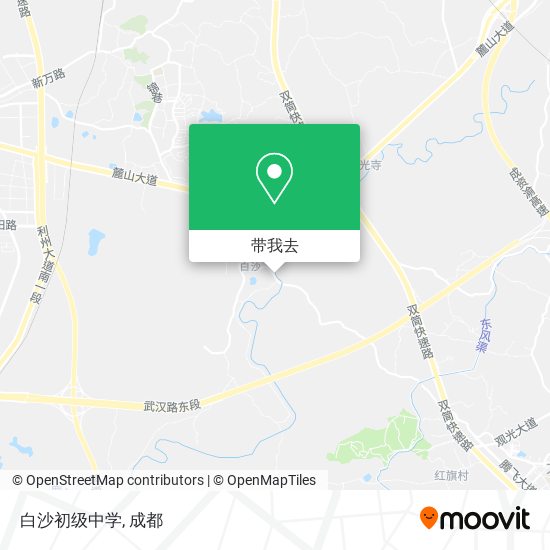 白沙初级中学地图