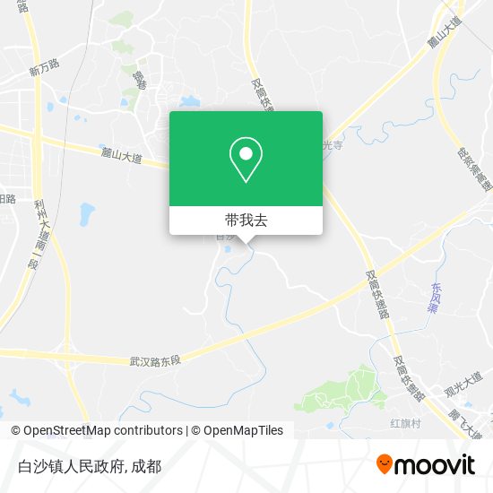 白沙镇人民政府地图