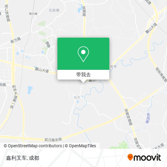 鑫利叉车地图