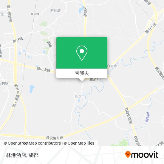 林港酒店地图