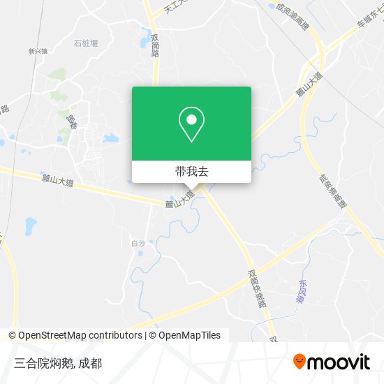 三合院焖鹅地图