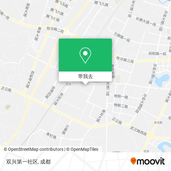 双兴第一社区地图
