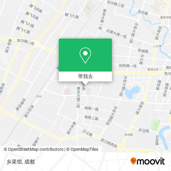 乡菜馆地图