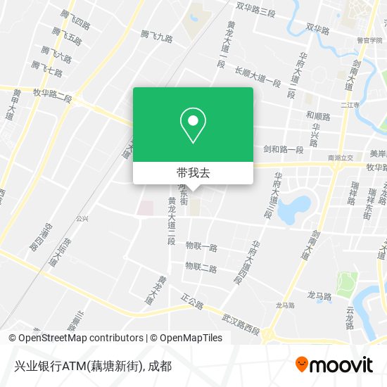 兴业银行ATM(藕塘新街)地图