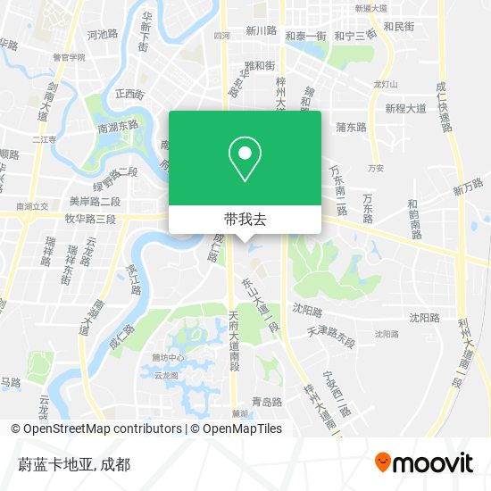 蔚蓝卡地亚地图