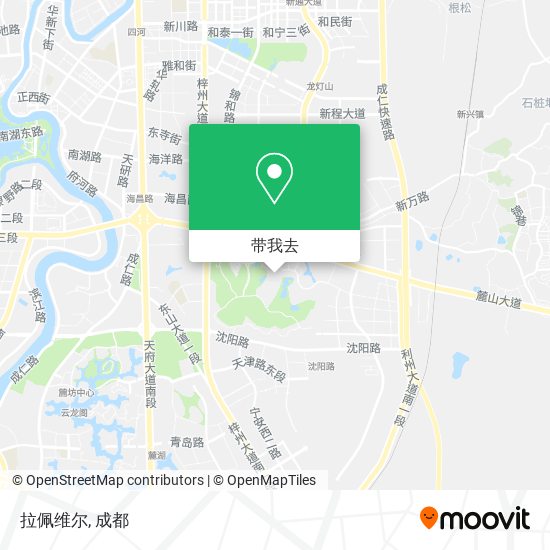 拉佩维尔地图