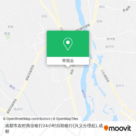 成都市农村商业银行24小时自助银行(兴义分理处)地图