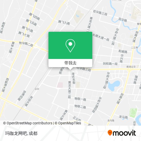 玛咖龙网吧地图