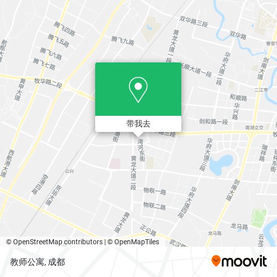 教师公寓地图