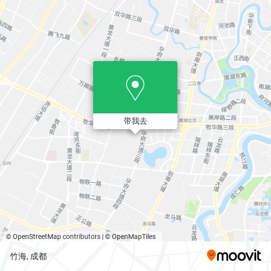 竹海地图