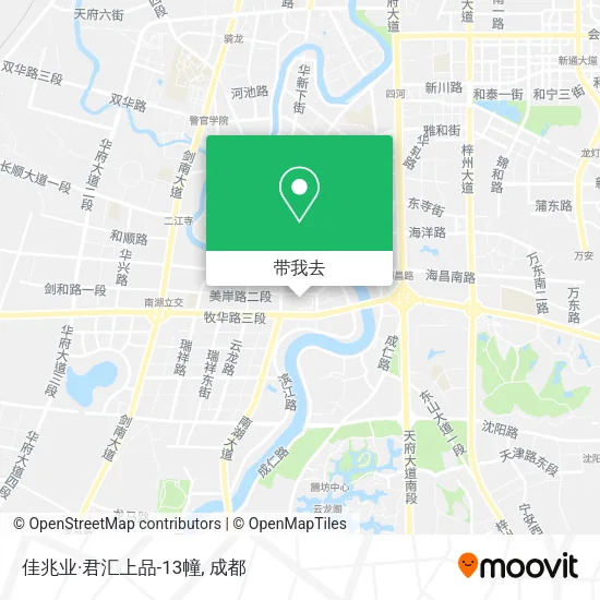 佳兆业·君汇上品-13幢地图
