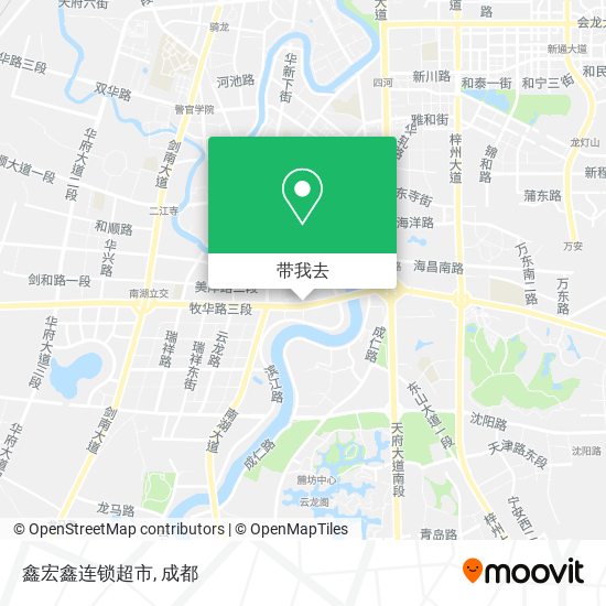 鑫宏鑫连锁超市地图