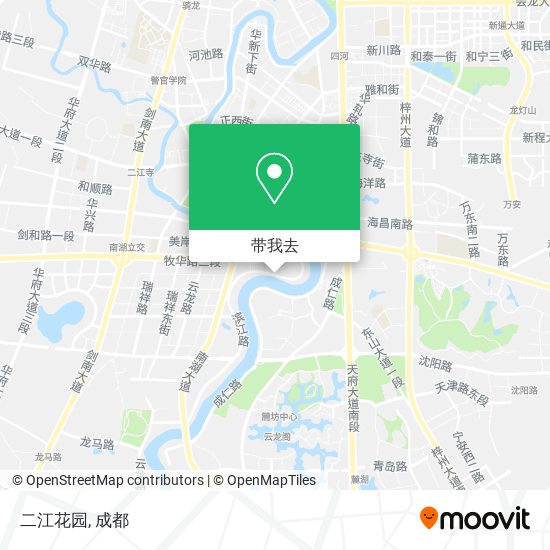二江花园地图