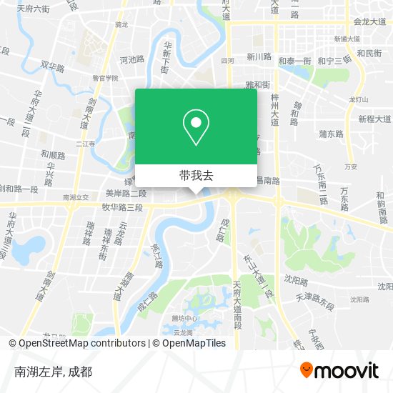 南湖左岸地图