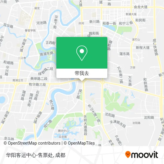 华阳客运中心-售票处地图