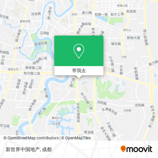 新世界中国地产地图