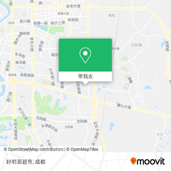 好邻居超市地图