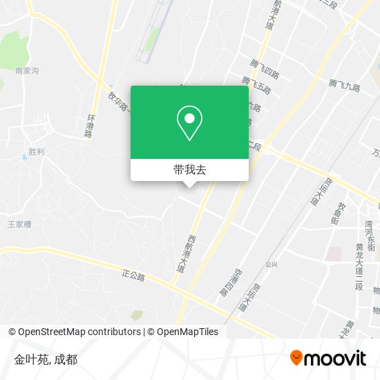 金叶苑地图