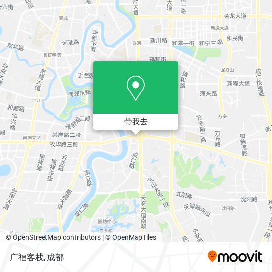 广福客栈地图