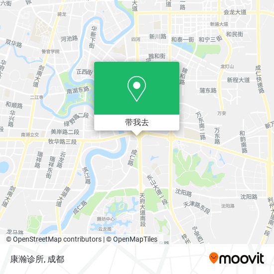康瀚诊所地图