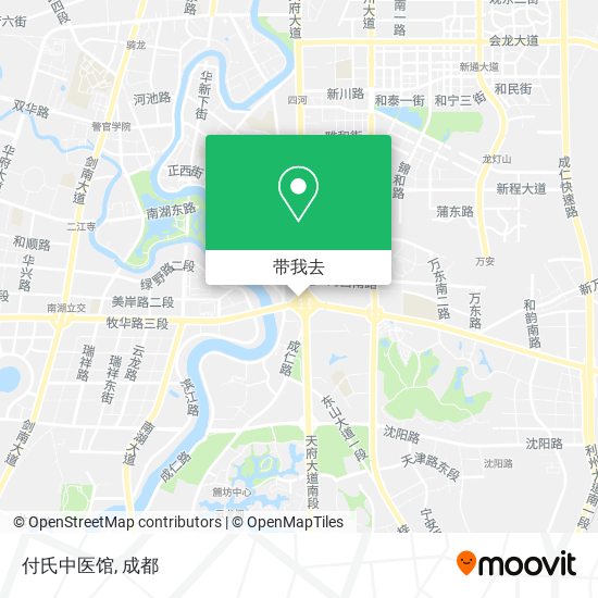 付氏中医馆地图