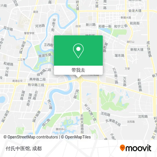 付氏中医馆地图