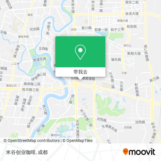 米谷创业咖啡地图