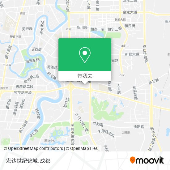 宏达世纪锦城地图