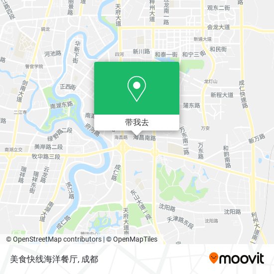 美食快线海洋餐厅地图