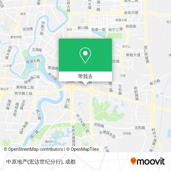 中原地产(宏达世纪分行)地图