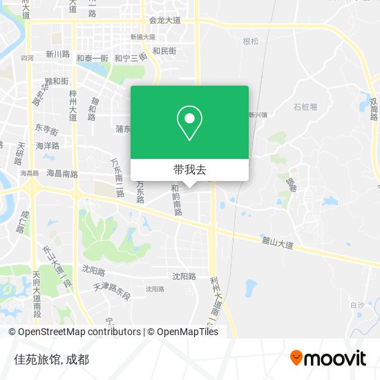 佳苑旅馆地图