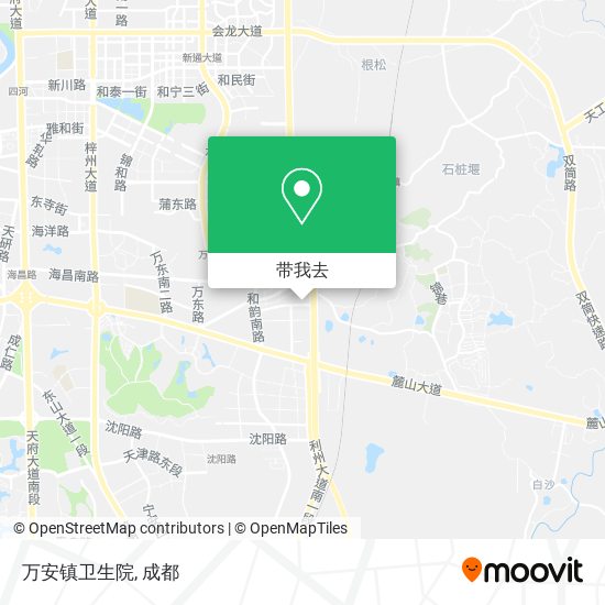 万安镇卫生院地图
