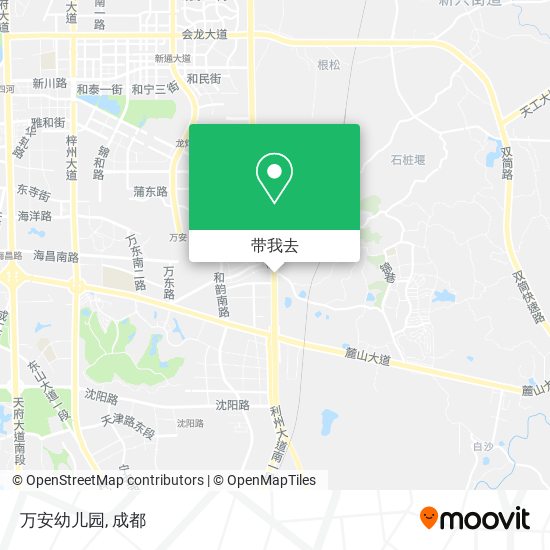 万安幼儿园地图