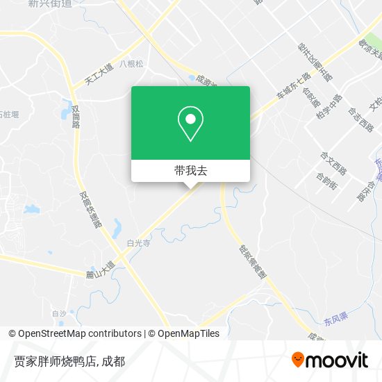 贾家胖师烧鸭店地图