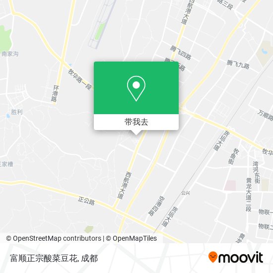 富顺正宗酸菜豆花地图