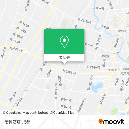 宏博酒店地图