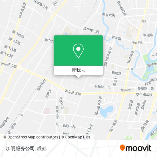 加明服务公司地图