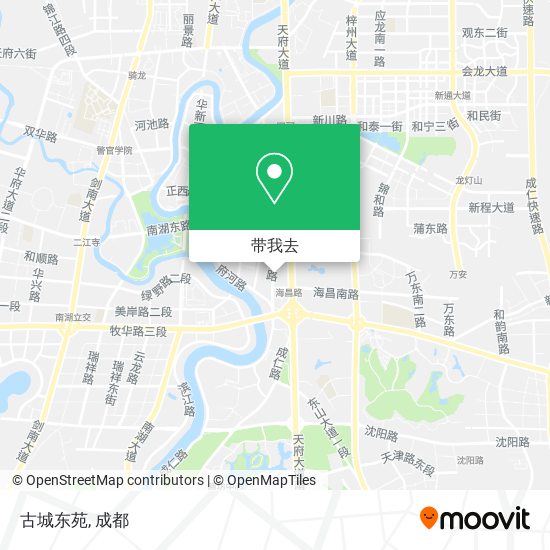 古城东苑地图