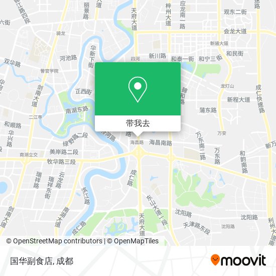 国华副食店地图