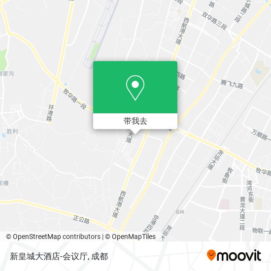 新皇城大酒店-会议厅地图