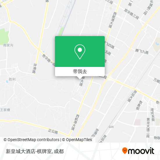新皇城大酒店-棋牌室地图