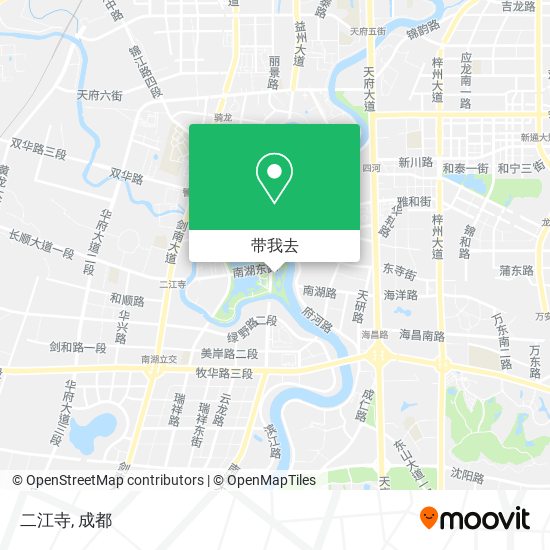 二江寺地图