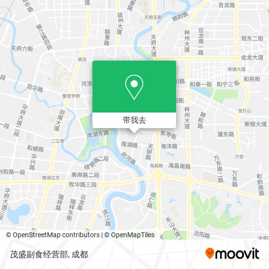 茂盛副食经营部地图
